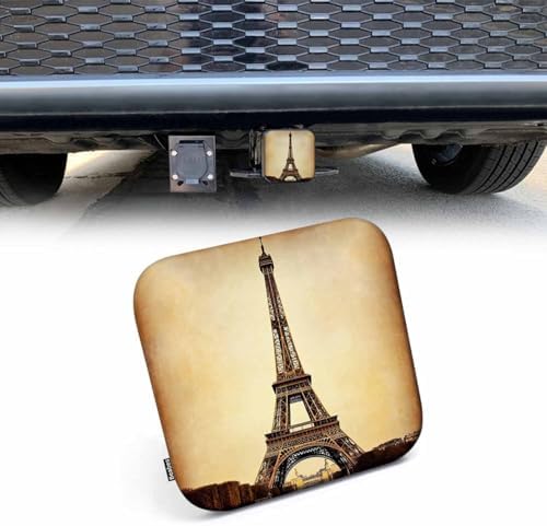 Eiffel Tower Hitch Covers for Trucks Grunge Paris Eiffel Tower Trailer Hitch by Beabes