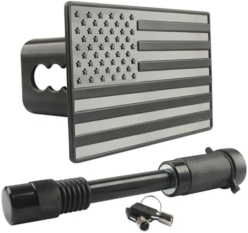 American Flag Trailer Hitch Cover by LEERLY