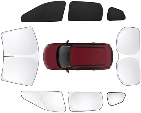 8pcs Car Window Shades for Nissan Rogue 2021-Present Accessories, Windshield by Unknown