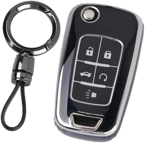 WJS Key Fob Cover, Car Key Case Shell Protector Compatible by WJSCar