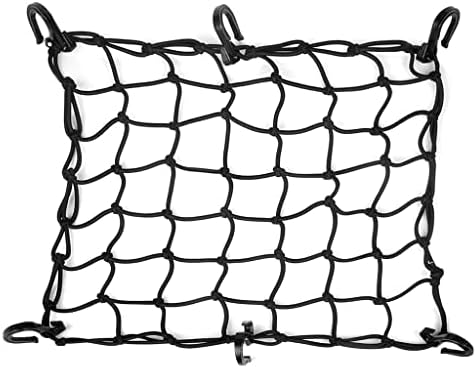 15"x15" Motorcycle Cargo Net Stretches to 30"x30" by JCHL