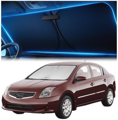 Magnelex Windshield Sun Shade for Nissan Sentra 2007-2012, Foldable Car Window by Magnelex