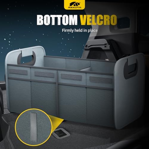 MIKKUPPA Car Trunk Organizer - 75L Foldable Car Storage - Image 3
