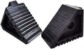 HOXWELL Solid Heavy Duty Rubber Wheel Chocks 2 Packs, Premium Chock by HOXWELL