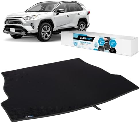 CLIM ART Cargo Liner for Toyota RAV4 2019-2025 Custom Fit Trunk Mat, by CLIMART