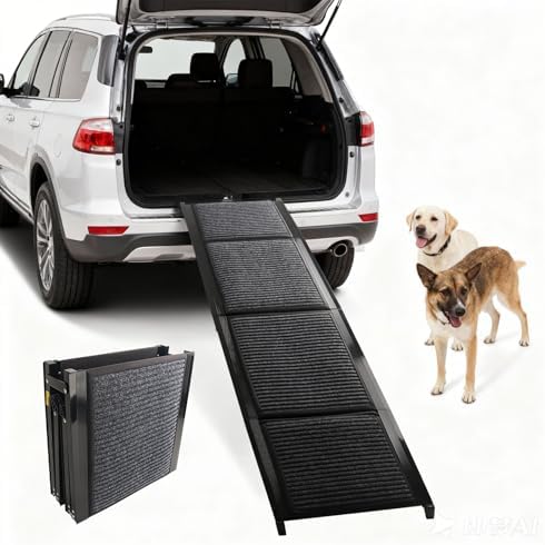 Dog Ramp for Car, Folding Pet Ramp by Hoffen