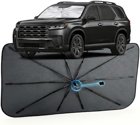 Car Windshield Sun Shade Umbrella by MakeLifeBetter