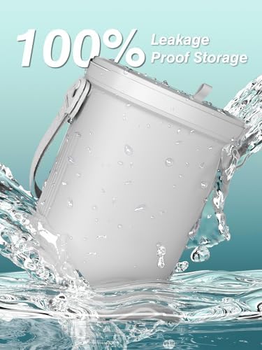Garoopion Soft Silicone Car Trash Can 1.9 Gallon - Image 4