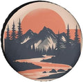 Mountain Adventure Heavy Duty Spare Tire Cover Camp by HighonHi