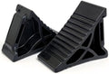 Rubber Wheel Chocks for RV Trailer Upgraded Deformable Design 2 Pc by Unknown