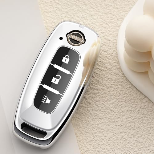 for Nissan Key Fob Cover 3 Buttons Car Key Case Sentra Kicks Pathfinder Rogue - Image 5