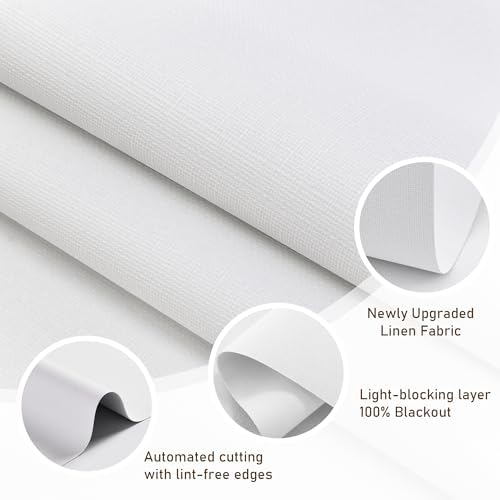 AOSKY Custom Cordless Blackout Roller Shades - Image 2