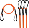 WORKPRO 24" Bungee Cords with Hooks, 4 Pack Heavy Duty Outdoor Bungee Strap by WORKPRO