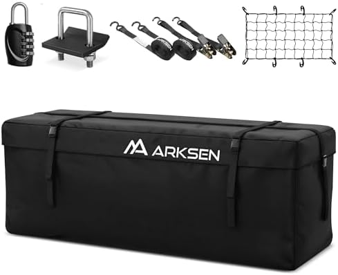 ARKSEN 600D PVC Waterproof Roof Cargo Bag by ARKSEN