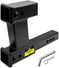 KAIRAY Double Hitch Receiver, 2 inch Trailer Dual Hitch Extension Riser by KAIRAY