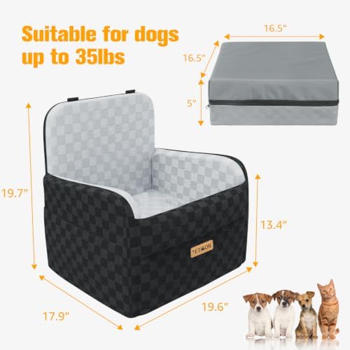 PETICON Waterproof Dog Car Seat - Image 4