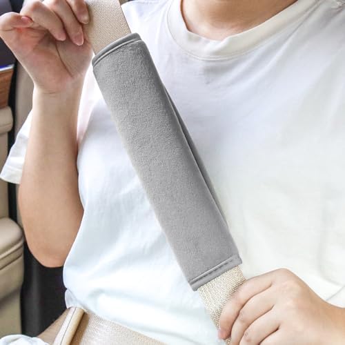 yuntop 2 PCS Car Seat Belt Pads Cover Soft Seat Belt Shoulder Pad Safety Belt - Image 6