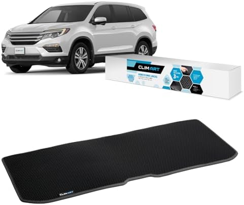 CLIM ART Cargo Liner for Honda Pilot 2016-2022 Custom Fit Trunk Mat, by CLIMART