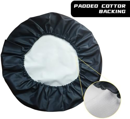 Spare Tire Cover for RV Trailer, Waterproof Leather American Flag Spare Tire - Image 5