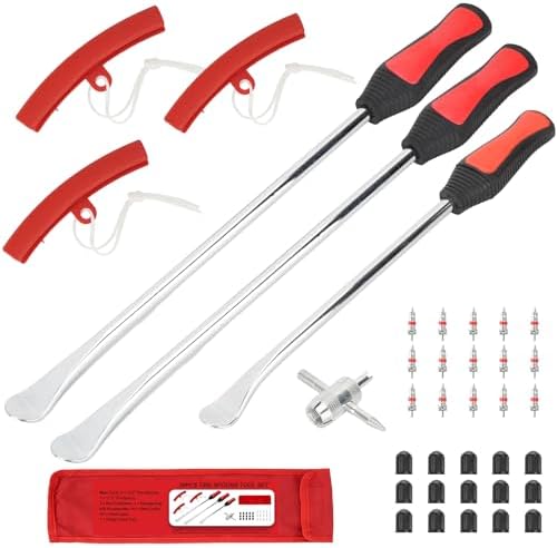 38PCS Tire Spoons Tool Set, Premium Tire Irons Tire Changing Kit by Unknown