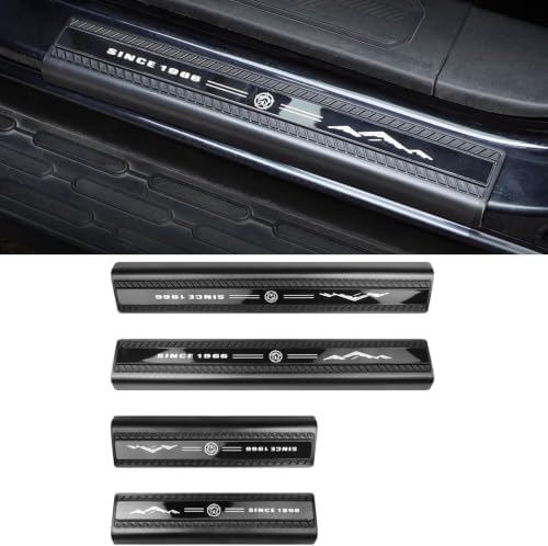 4PCS Door Sill Guard Protector for Ford Bronco Offroad 4 Door 2021-2026 by Xomzema