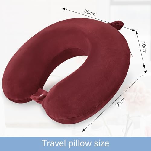 Travel Neck Pillow Memory Foam Neck Pillows - Image 3