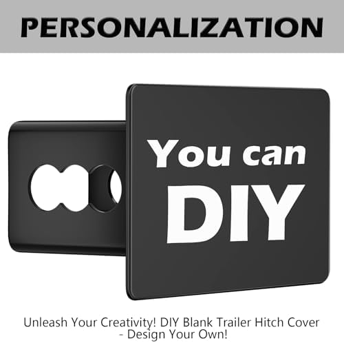DIY Blank Metal Hitch Cover for 2 Inch Receivers - Image 3