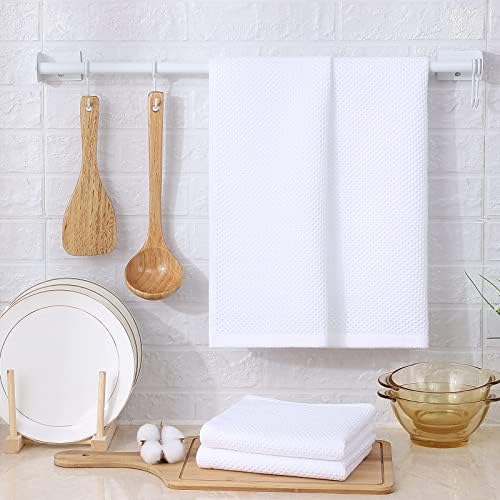 Kitinjoy 100% Cotton Waffle 6-Pack Kitchen Towels - Image 6