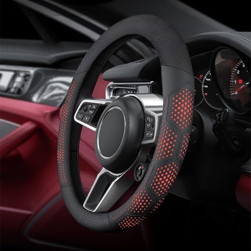 Yangday Leather Steering Wheel Cover - Image 2