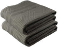GILDEN TREE Waffle Bath Sheet Large Bath Towels Quick Dry Thin Body Towels by GildenTree