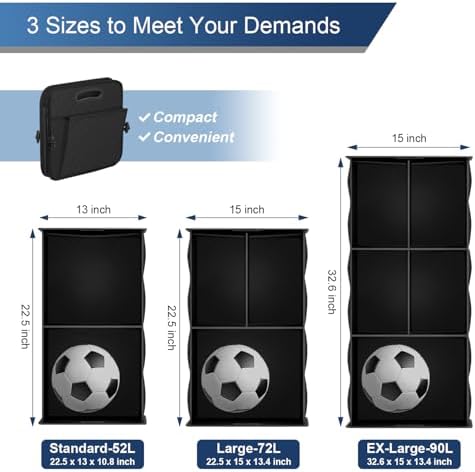 Femuar Large Capacity Trunk Organizer, Waterproof Car Accessory, Suitable - Image 4