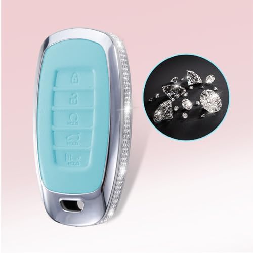 for Hyundai Key Fob Cover with Keychain, 5 Buttons - Image 5