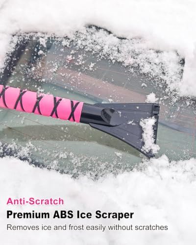 HEEYA 27 Inch Snow Brush and Ice Scraper - Image 5