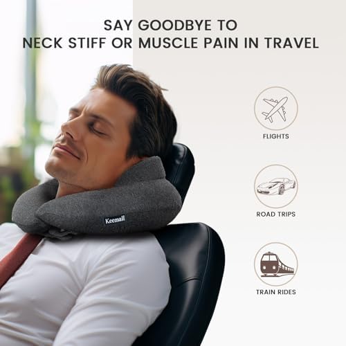 Keemall Upgraded Premium Inflatable Travel Neck Pillow - Image 5