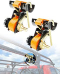 Rack Ratchet Straps, Ladder Rack Straps, Truck/Lumber/Pipe/Roof Rack Straps by Gledewen