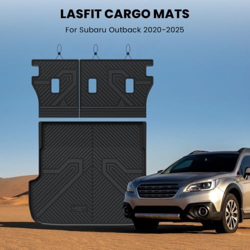 LASFIT Backrest & Cargo Mat for Subaru Outback 2020-2025 - Image 3