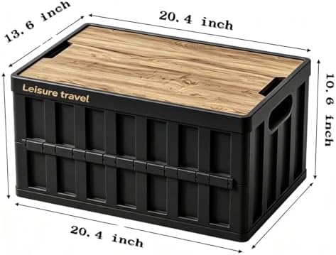 3 Pack 50L Mix Color Random Collapsible Storage Crate - Image 4