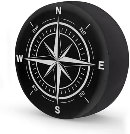 Compass Spare Tire Cover Wheel Covers Protectors Waterproof Dust-Proof by cfpolar
