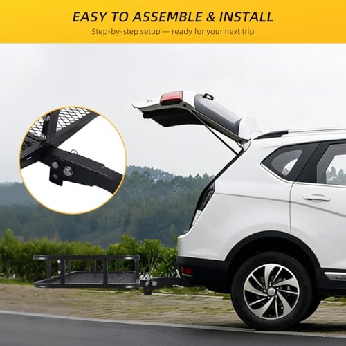 Hitch Cargo Carrier, 500 lbs Capacity - Image 7