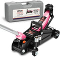 DNA Motoring Floor Jack with Socket and Lock, Low Profile Hydraulic Trolley Jack by DNAMOTORING-Tools