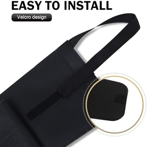 Car Umbrella Storage Bag, Waterproof Foldable Hanging Bag, Universal PU Leather - Image 4