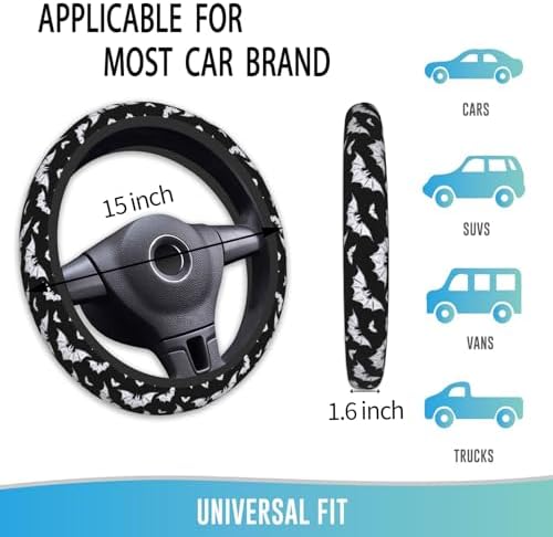 Steering Wheel Cover 15 Inch Breathable Anti Slip - Image 4