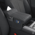 Car Center Console Cover with Tissue Box Holder, Foam Armrest Cover by Cxprctpu