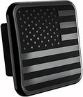 2" American Black Flag Trailer Hitch Cover by bparts