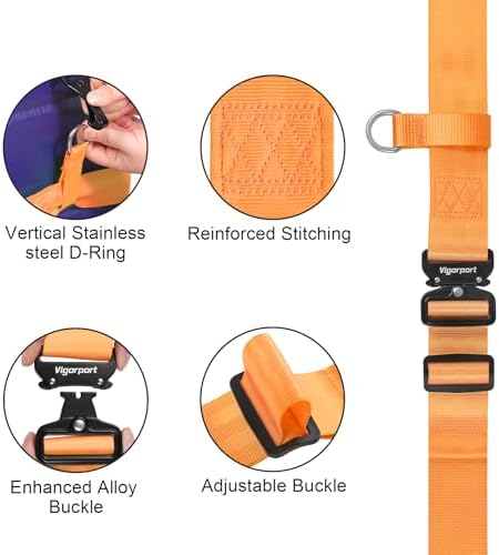 Vigorport Travel Belt, Luggage Strap Convert Carry-on Luggage into Airport - Image 2