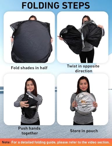 EcoNour Windshield Sunshade 2023–2024 2025 - Image 6