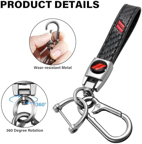 for Dodge Key Fob Cover with Keychain - Image 3