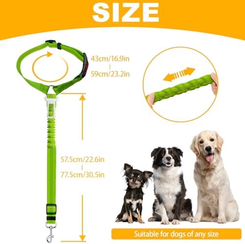 2-Pack Dog Car Seat Belt, 3-in-1 Headrest-Mounted Dog Seatbelt - Image 2