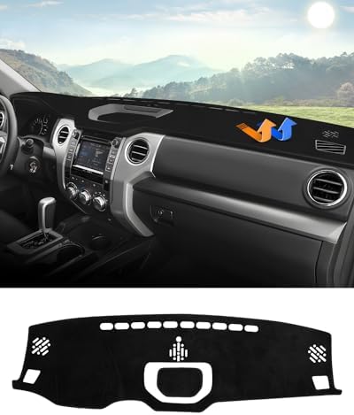 Autorder Dashboard Cover Mat for 2014-2021 Toyota Tundra Accessories Dash Cover by Autorder