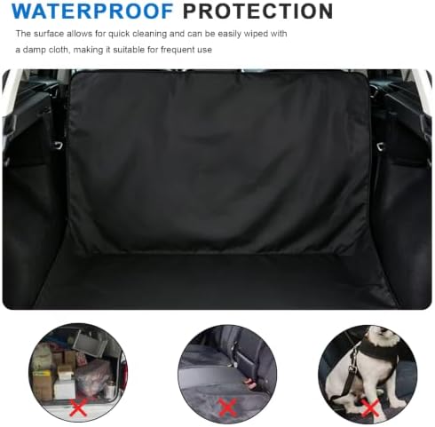 Car Cargo Protective Liner for Dogs, Waterproof Non-Slip Auto Pet Cargo Cover - Image 6